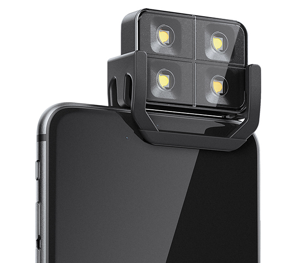 iBlazr Original LED Flash for iPhone & iPad (Black), LED Light for