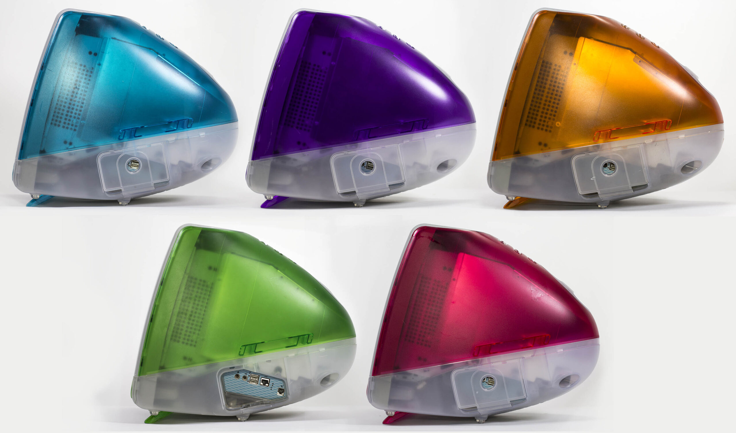 iMac 1999 - Tangerine, Grape, Blueberry, Lime, and Strawberry colors